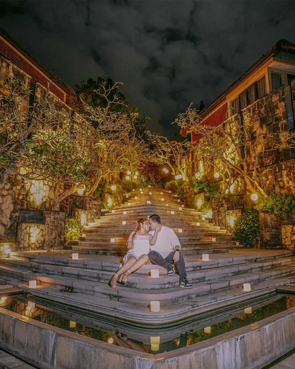 10250 bali honeymoon dinner